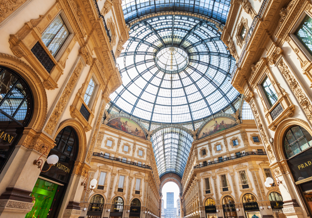 milan-shops-gallery Shops in Milan, Italy