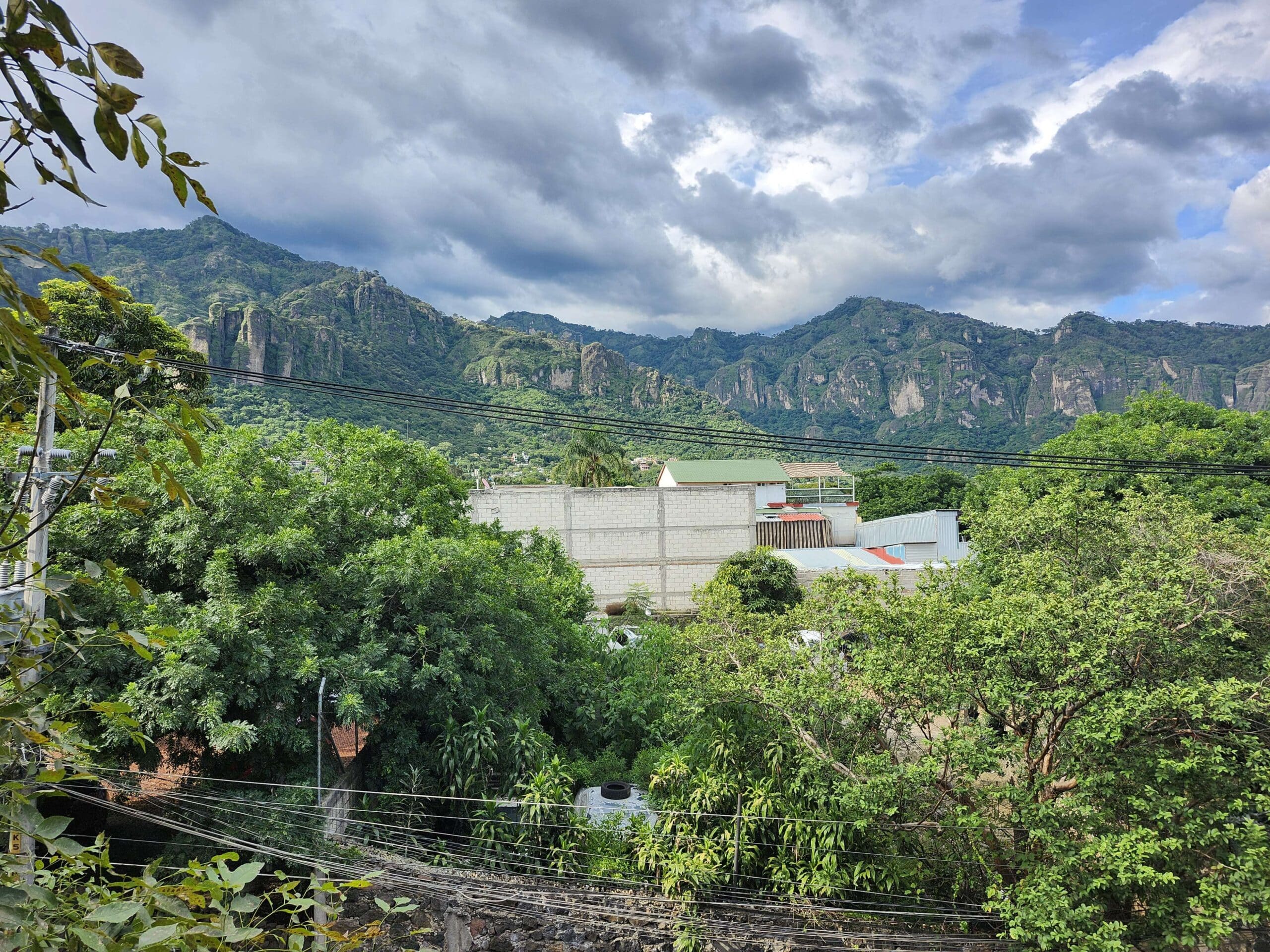 tepoztlan View of Tepoztlan